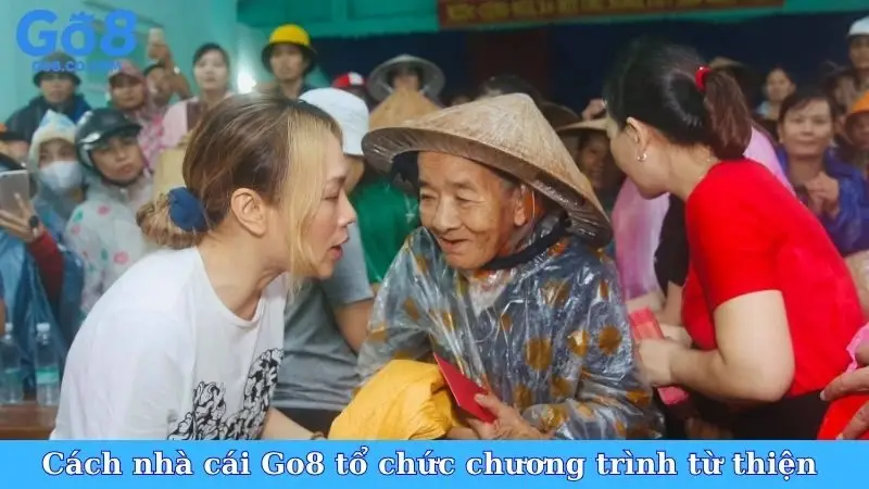 Cách nhà cái Go8 tổ chức chương trình từ thiện 